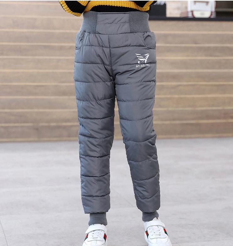 Warm Thicken Boys Girls Down Pants Winter Children High Quality Trousers Teens Boy Girl Down Trousers Kids Ski Down Padded Pants rrkcq5-sy.myshopify.com