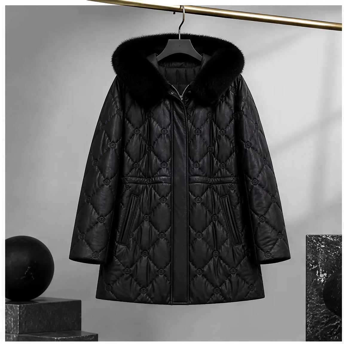 Women's Genuine Sheepskin Leather Jacket