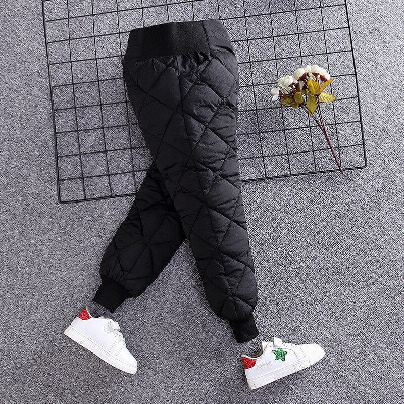 Warm Thicken Boys Girls Down Pants Winter Children High Quality Trousers Teens Boy Girl Down Trousers Kids Ski Down Padded Pants rrkcq5-sy.myshopify.com