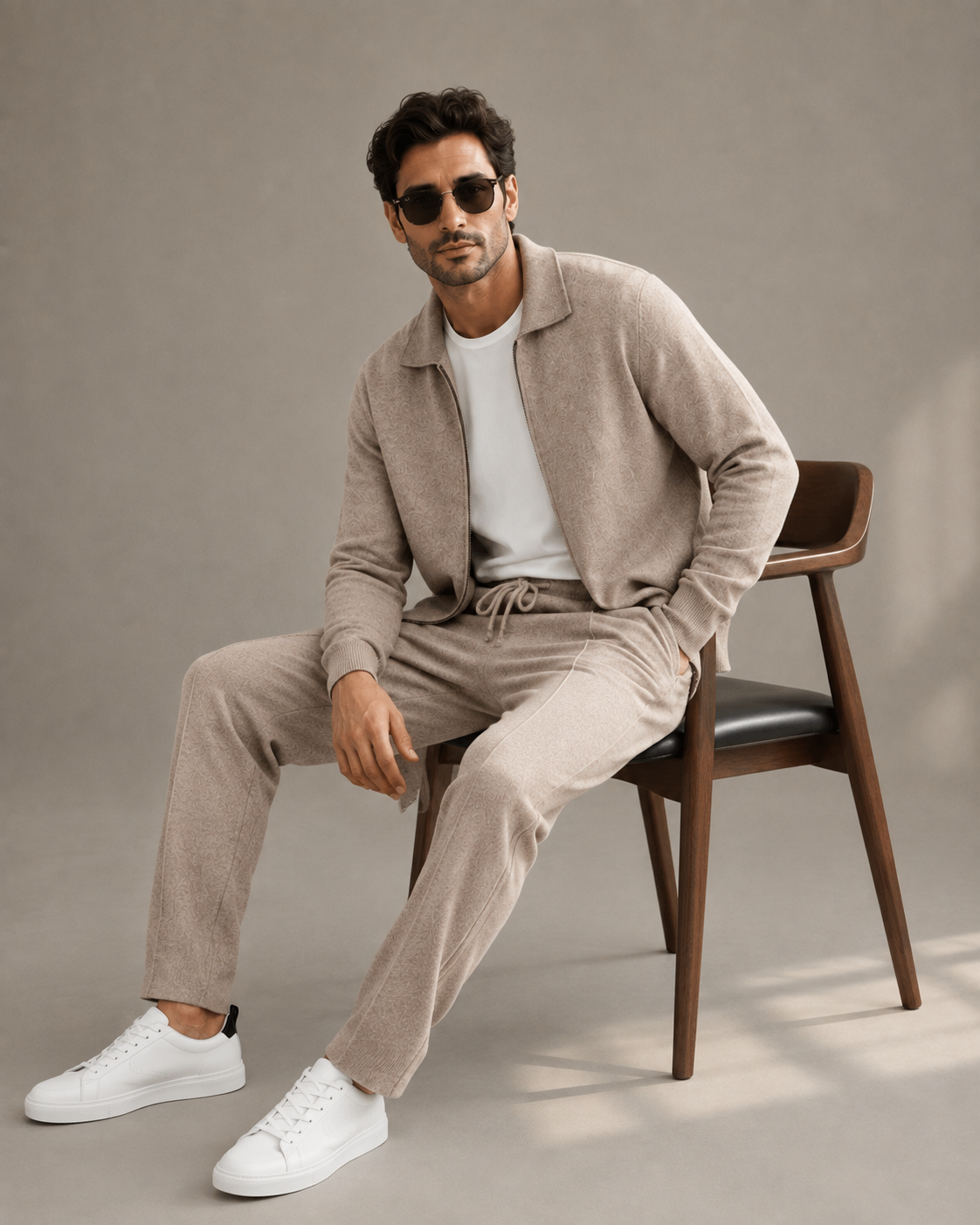 Men’s Premium Knit Co-Ord Set - 100% Merino Wool