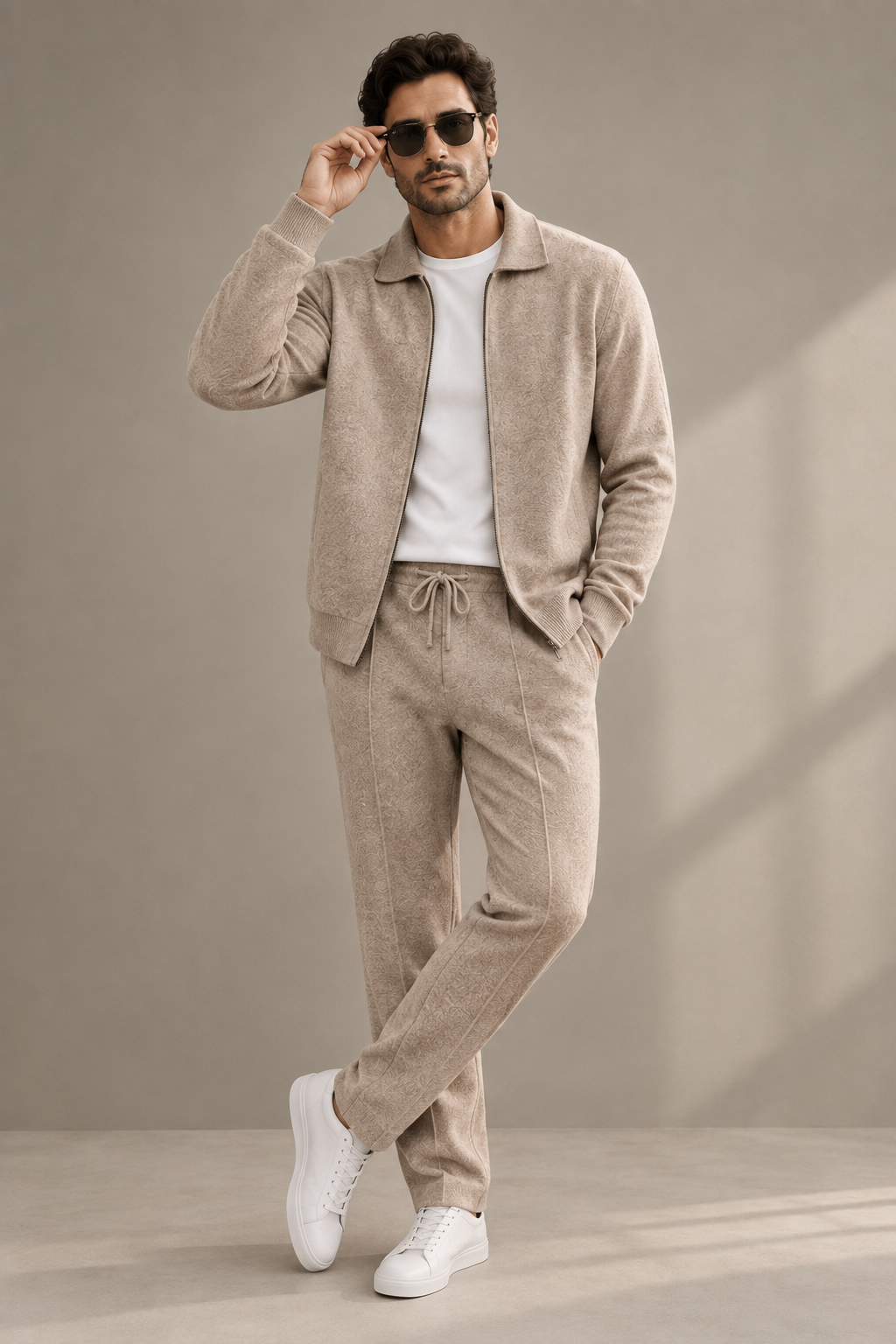 Men’s Premium Knit Co-Ord Set - 100% Merino Wool