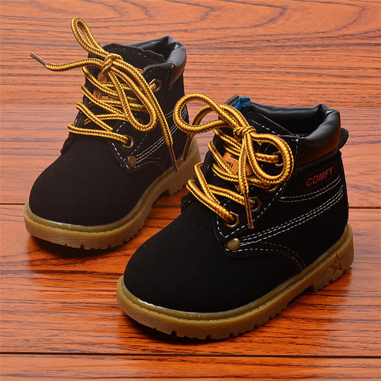 Winter Children's Boots Girls Boys Plush Martin Boots Casual Warm Ankle Shoes Kids Fashion Sneakers Baby Snow Boots rrkcq5-sy.myshopify.com