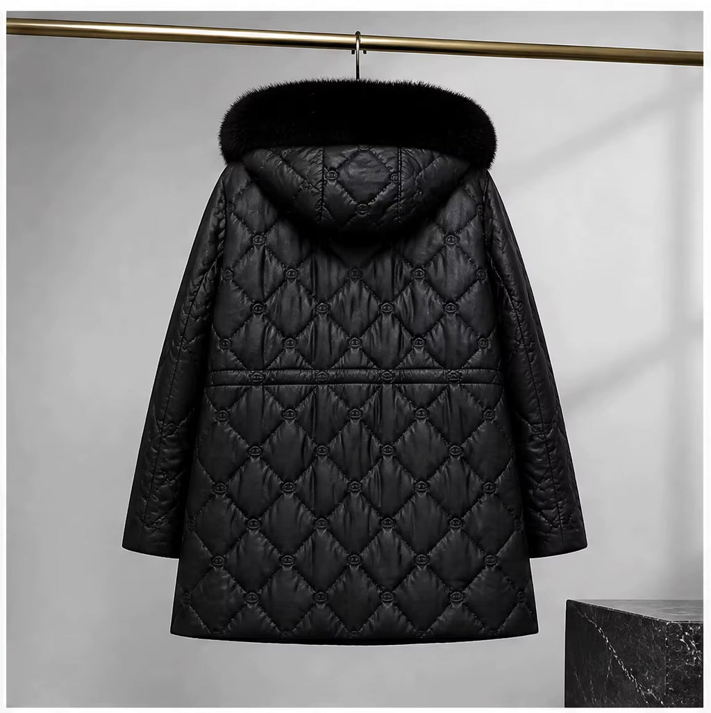 Women's Genuine Sheepskin Leather Jacket