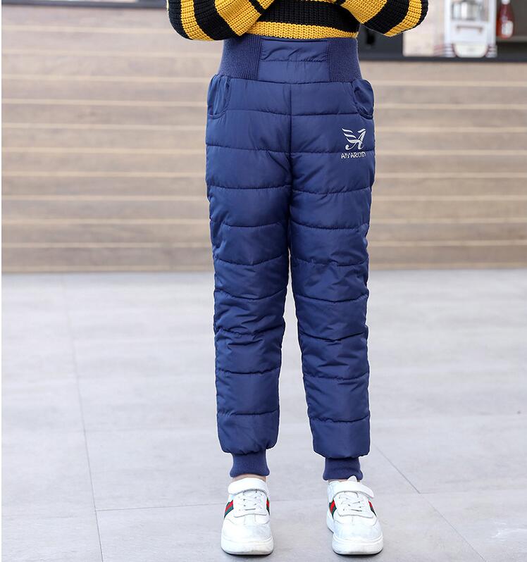 Warm Thicken Boys Girls Down Pants Winter Children High Quality Trousers Teens Boy Girl Down Trousers Kids Ski Down Padded Pants rrkcq5-sy.myshopify.com