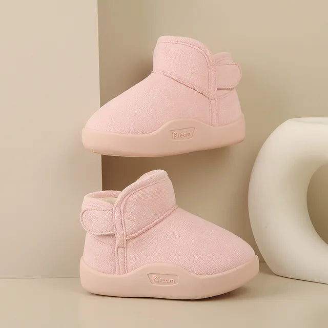 Winter Baby Girl Shoes Toddler Snow Boots Infant Plush Warm Kids Ankle Boots Boys Cotton Shoes rrkcq5-sy.myshopify.com