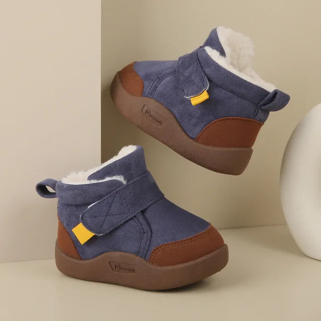 Winter Baby Girl Shoes Toddler Snow Boots Infant Plush Warm Kids Ankle Boots Boys Cotton Shoes rrkcq5-sy.myshopify.com