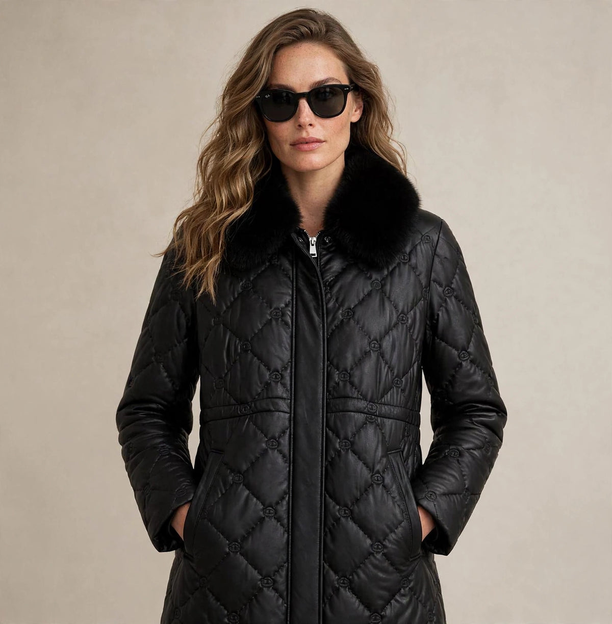 Women's Genuine Sheepskin Leather Jacket
