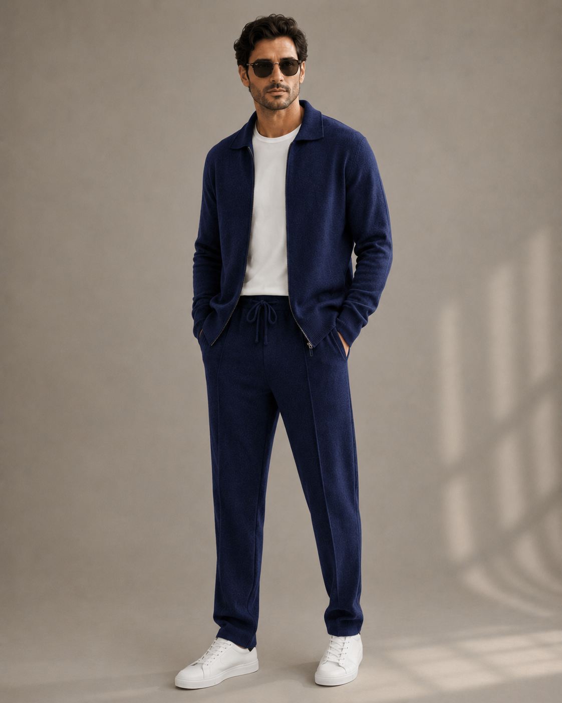 Men’s Premium Knit Co-Ord Set - 100% Merino Wool