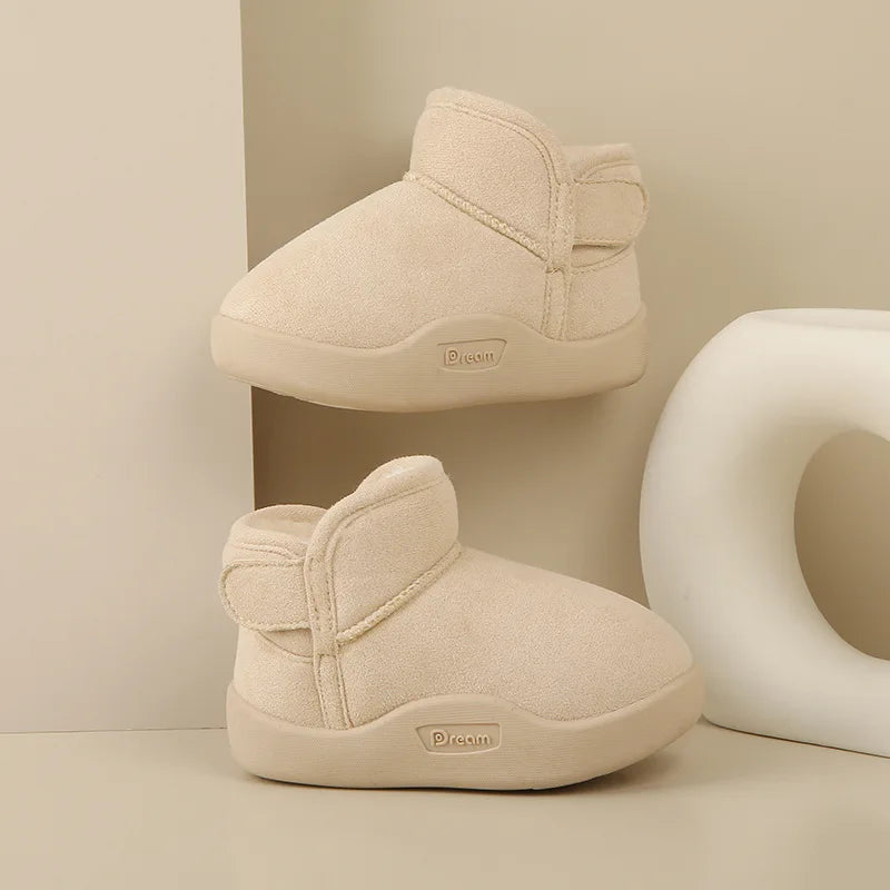 Winter Baby Girl Shoes Toddler Snow Boots Infant Plush Warm Kids Ankle Boots Boys Cotton Shoes rrkcq5-sy.myshopify.com