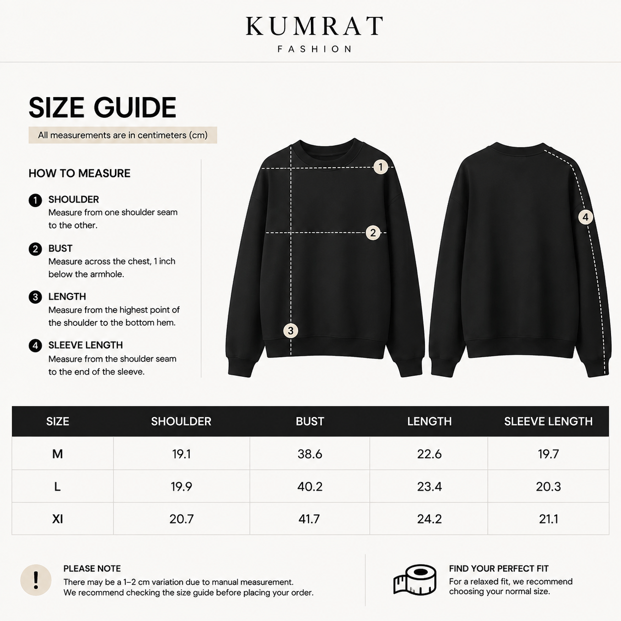 Premium Crew Neck Sweatshirt – Heavyweight Women’s Pullover