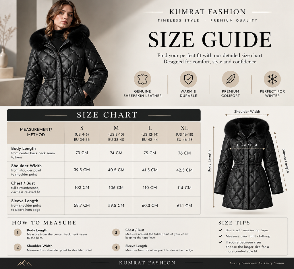 Women's Genuine Sheepskin Leather Jacket